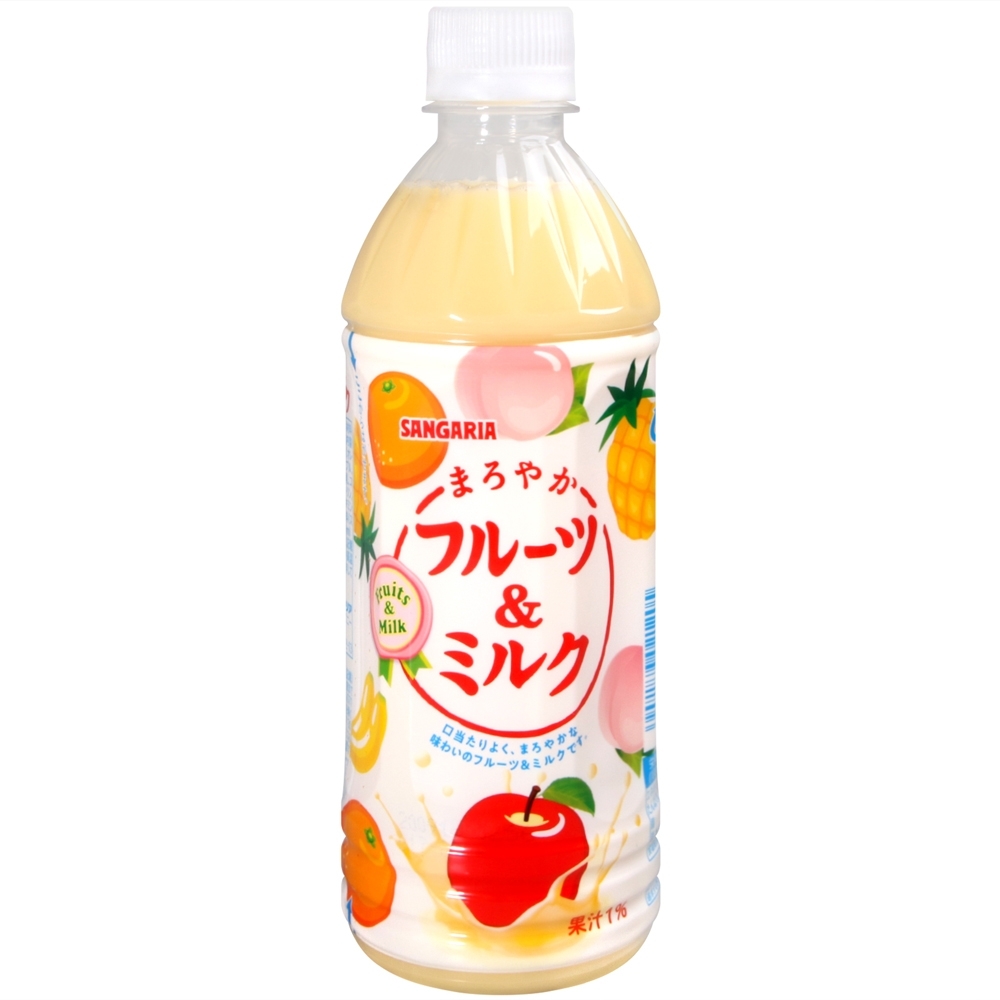 Sangaria 綜合水果風味牛奶飲料(500ml)