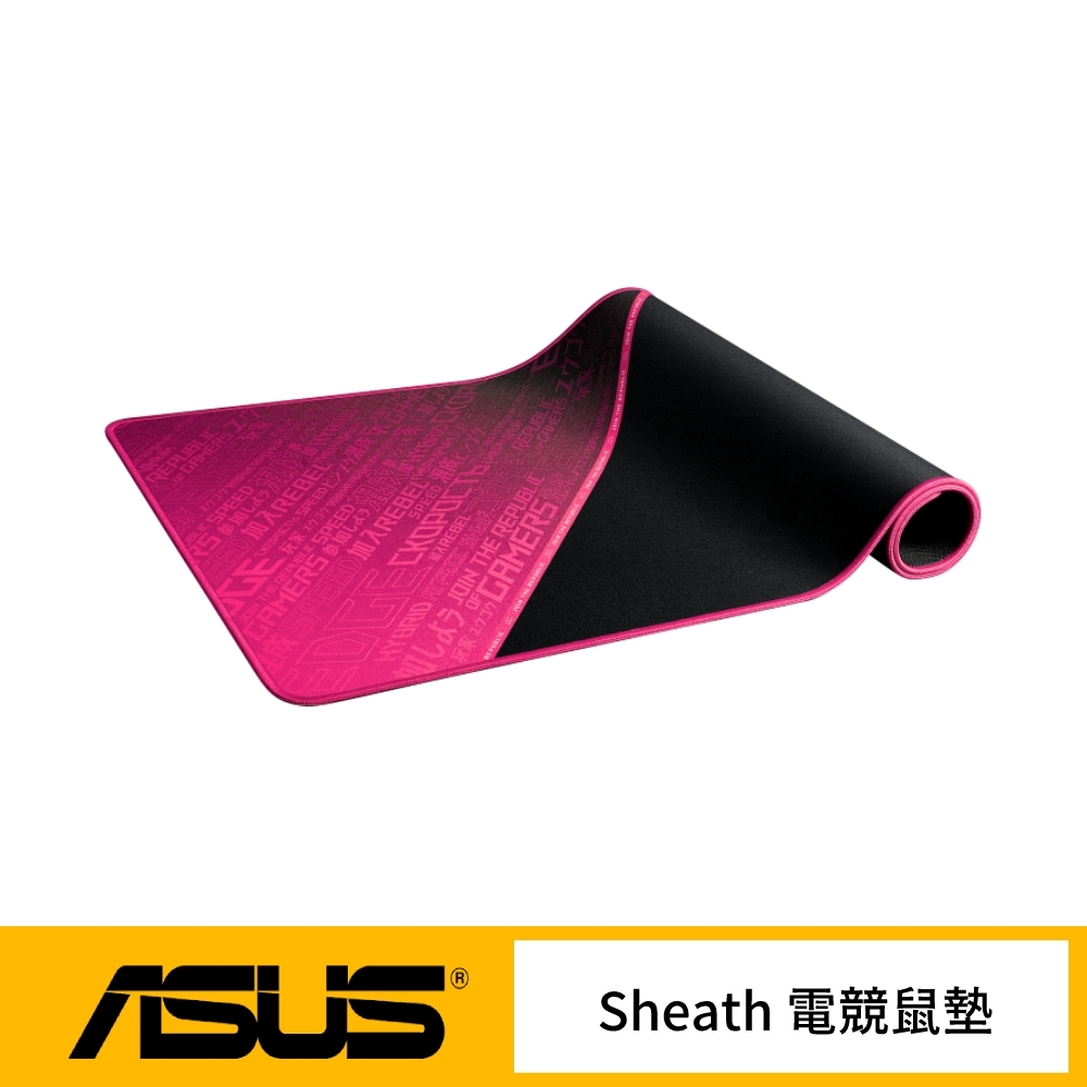 ASUS 華碩 ROG Sheath Electro Punk 電競滑鼠墊