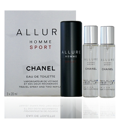 Chanel Allure Homme Sport 傾城之魅男性運動淡香水3 x 20ml | CHANEL 