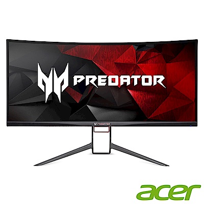 Acer X34P 34型 IPS 21:9曲面無邊框電競螢幕Predator