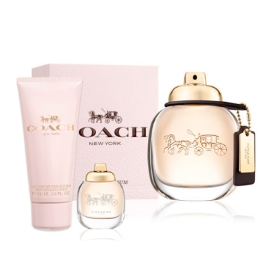 COACH 時尚經典女性淡香精50ml(贈隨機身體乳100ml+小香*1)