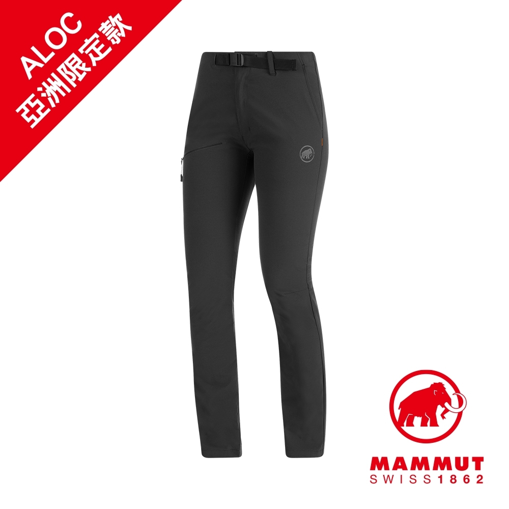 Mammut 長毛象】AEGILITY Slim Pants AF Women 防潑水彈性健行長褲黑色