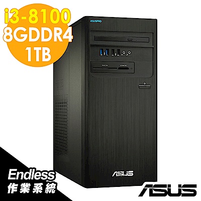 ASUS M640MB i3-8100/8G/1T/Endless