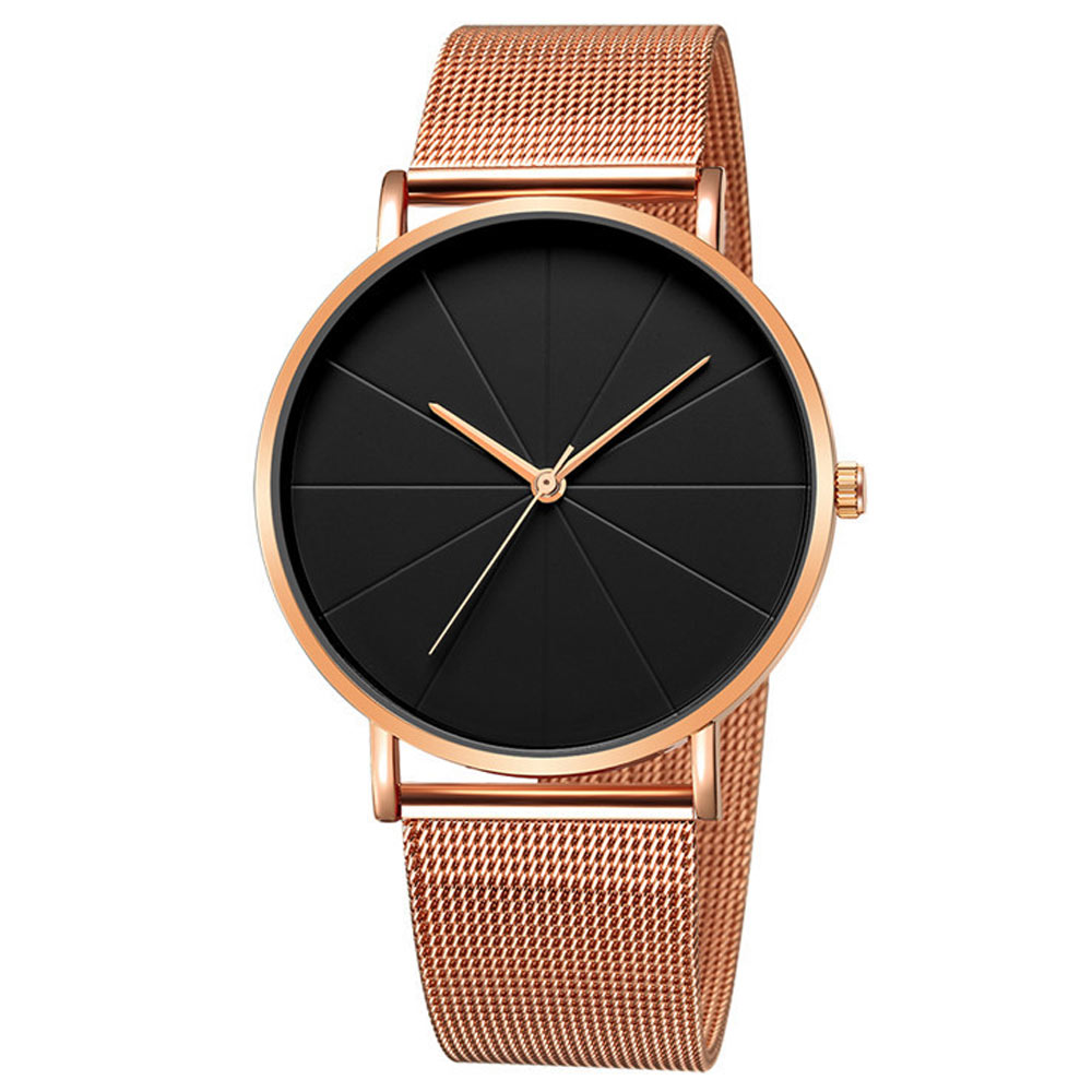 Geneva 日內瓦-米字錶盤無時標米蘭帶手錶 (5色任選) product image 1