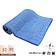 MORINO摩力諾 純棉素色橫紋浴巾/海灘巾-藍 product thumbnail 1