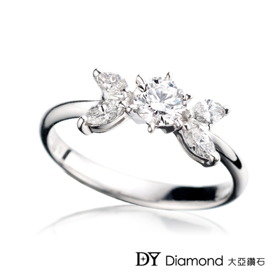 DY Diamond 大亞鑽石 18K金 0.20克拉 D/VS1 求婚鑽戒