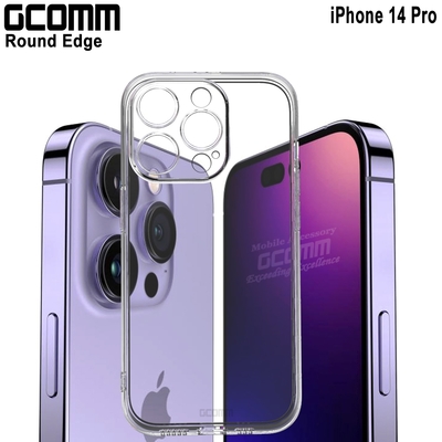 GCOMM iPhone 14 Pro 清透圓角保護套 Round Edge