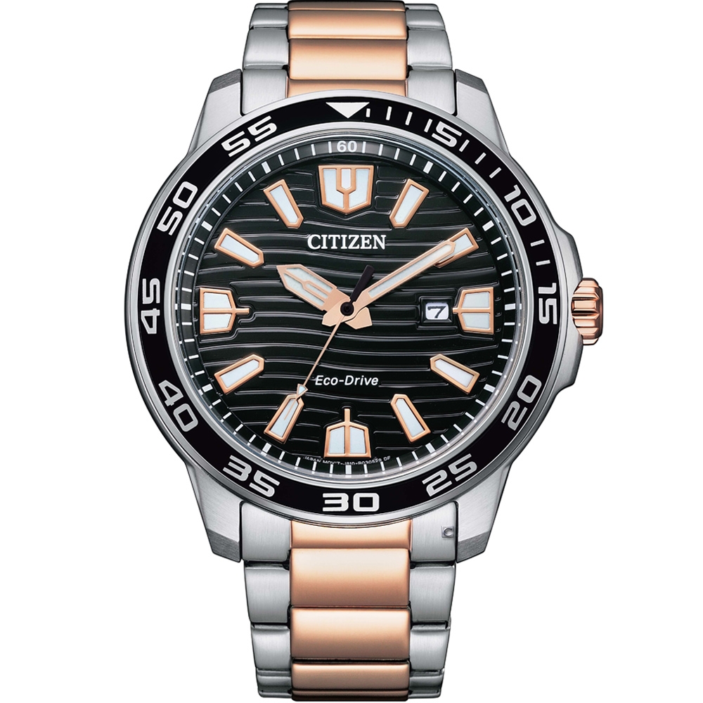 CITIZEN星辰 GENT'S 光動能限量休閒男士腕錶(AW1524-84E)-44.5mm