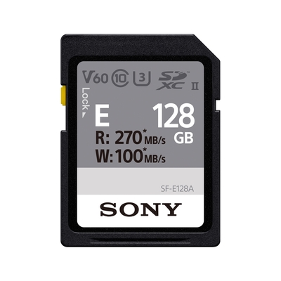 sony sdxc u3 128gb 記憶卡 sf-e128a uhs-ii v30 (公司貨)