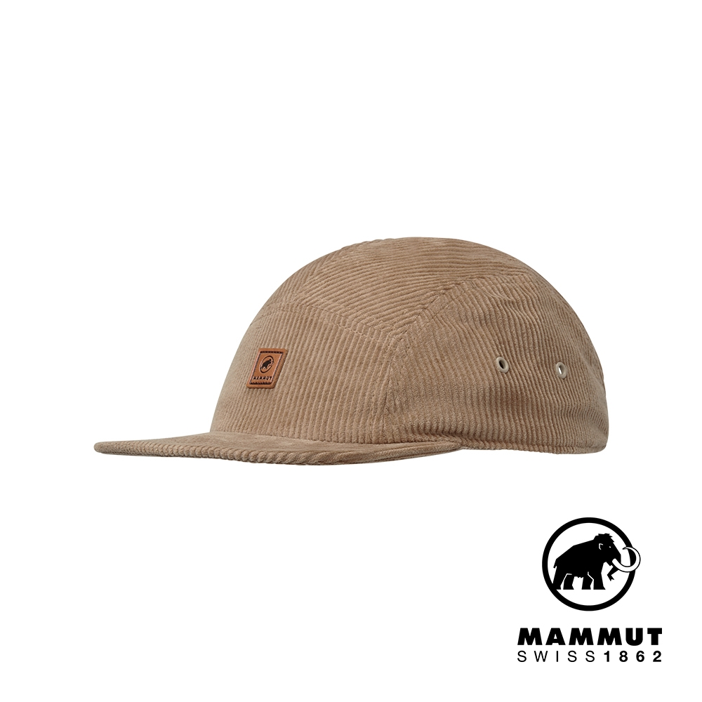 【Mammut】Cord Cap 休閒棉質露營帽 深沙褐 #1191-01710