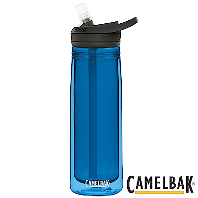 《CAMELBAK》多水雙層隔溫吸管水瓶 海洋藍 600ml(CB1646401060)