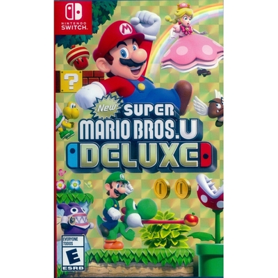 New 超級瑪利歐兄弟 U 豪華版 New Super Mario Bros. U Deluxe - NS Switch 中英日文美版