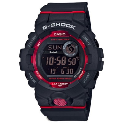 G-SHOCK 藍牙連線鍛鍊分析運動錶(GBD-800-1)-48.6mm