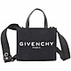 GIVENCHY G-Tote 字母印花帆布手提/斜背托特包(黑色) product thumbnail 1