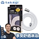 takagi 蓮蓬頭專用軟管1.6米(銀白) product thumbnail 1