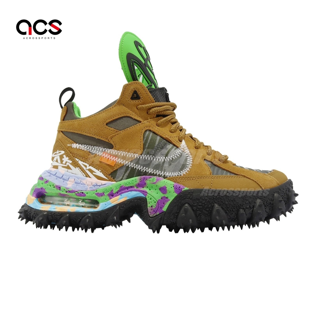 off-White x Nike Air Terra Forma 咖啡綠塗鴉男鞋戶外風格DQ1615-700