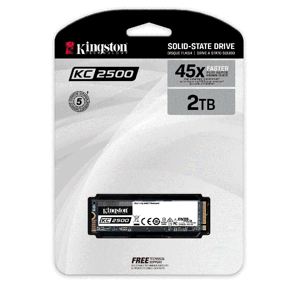 金士頓 Kingston SKC2500M8/2000G 2TB NVMe PCIe KC2500 2000GB SSD 固態硬碟