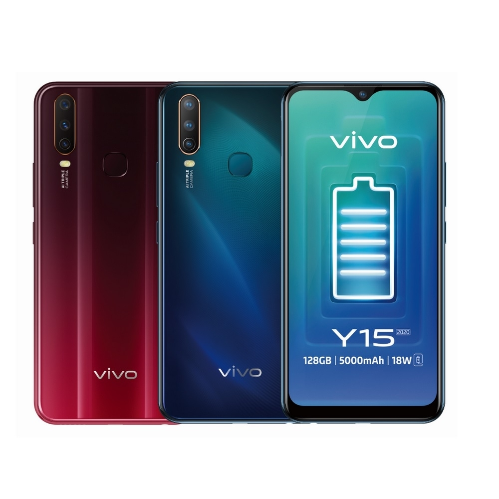 vivo Y15 2020 (4G/128G) 6.35吋大電量AI三鏡頭智慧手機