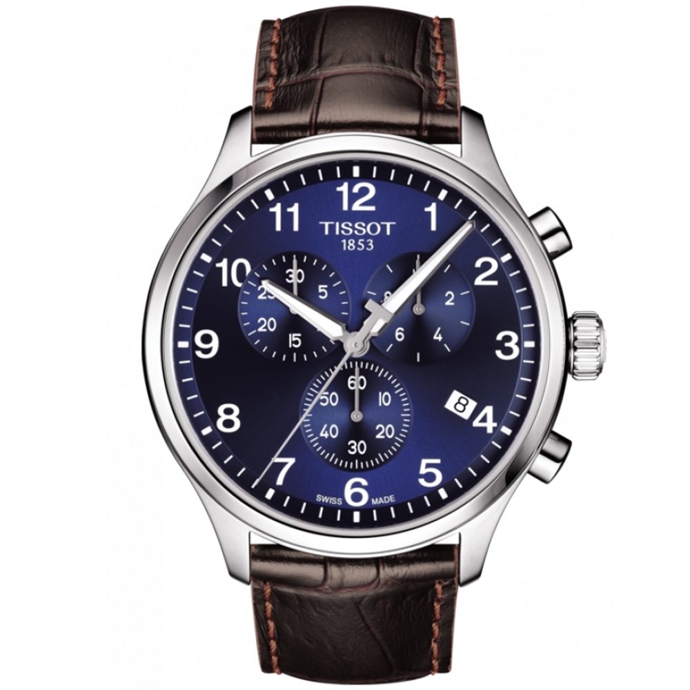 TISSOT天梭 韻馳系列Chrono XL大徑面計時腕錶(T1166171604700)