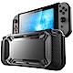 Nintendo任天堂Switch專用 主機TPU耐震保護殼 (黑邊透明) product thumbnail 1