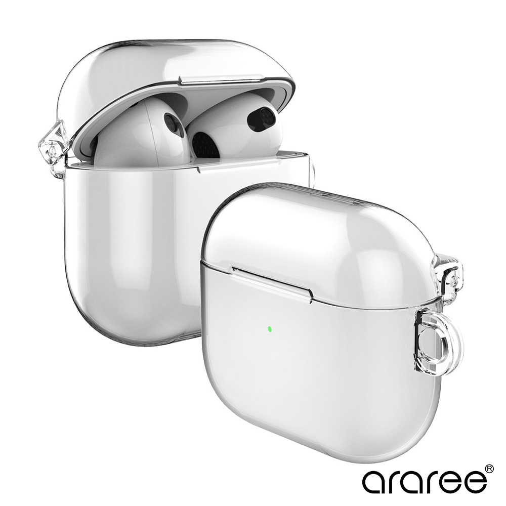 Araree Apple AirPods 3 藍牙耳機抗震保護殼(透明)