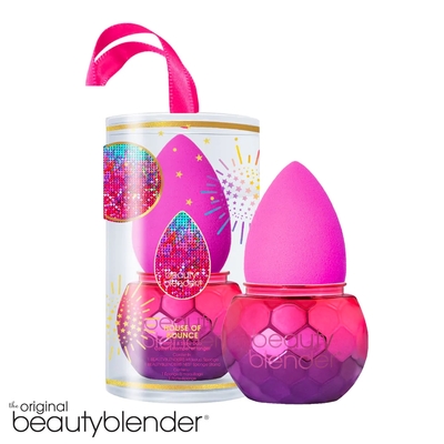 beautyblender 原創美妝蛋-動感光球限定組-原創美妝蛋-電力紫+超閃耀限定光球蛋座 House of Bounce Set