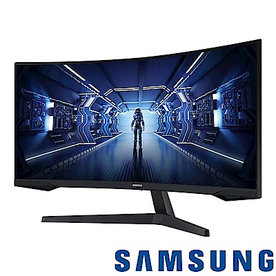 SAMSUNG34型2K高解析1000R曲面電競顯