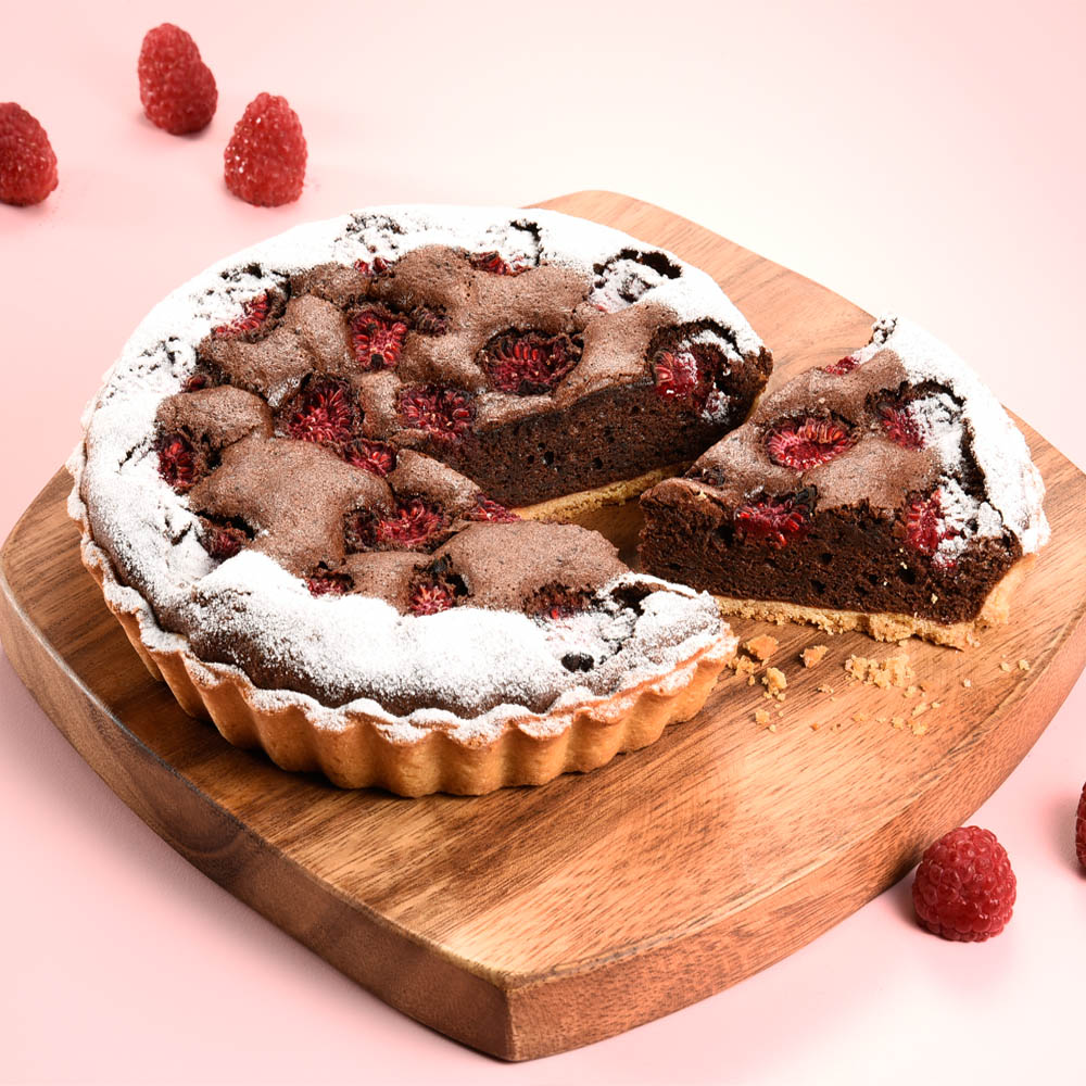 (滿10件)亞尼克 6吋派塔-覆盆莓巧克力