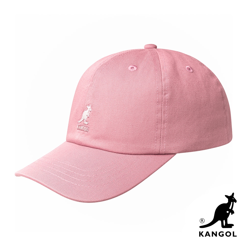 KANGOL- WASHED 棒球帽- 奶油粉色  W24S5165PN