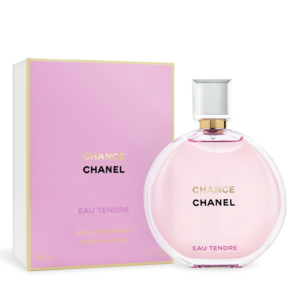 CHANEL 香奈兒 CHANCE淡香精粉紅甜蜜版 Eau Tender 50ml EDP-香水航空版