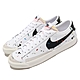 Nike 休閒鞋 Blazer Low 77 運動 男鞋 基本款 簡約 潑漆設計 球鞋 穿搭 白 黑 DJ1517100 product thumbnail 1