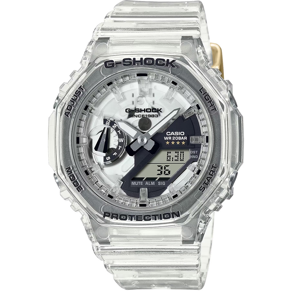 CASIO 卡西歐 G-SHOCK 40周年透明限量版透視機芯手錶 GMA-S2140RX-7A | G-SHOCK | Yahoo奇摩購物中心