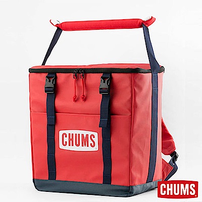 CHUMS 日本 大LOGO 保冷袋(20L) 紅