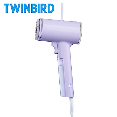 日本TWINBIRD-美型蒸氣掛燙機(丁香紫)TB-G006TWPU