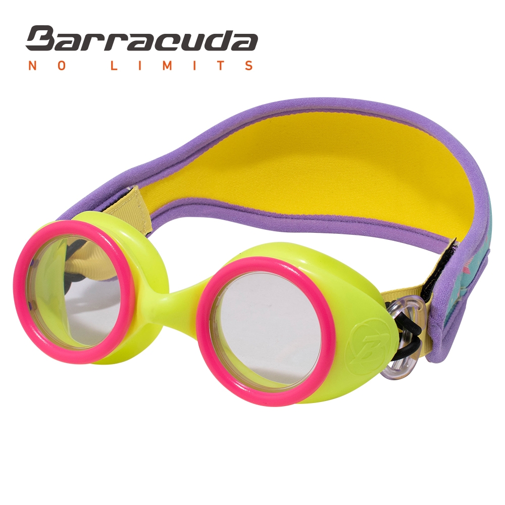 【巴洛酷達Barracuda】兒童防霧泳鏡 適用4-8歲 90355