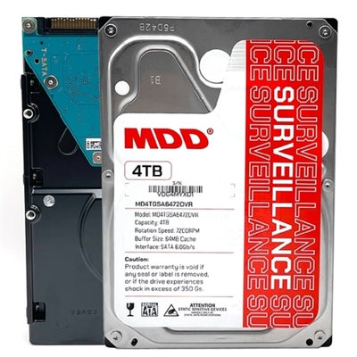 MDD 最大數據 監控專用硬碟 4TB 7200轉 3.5吋 SATA 64MB緩存 3年保固 MDD4TSATA6472DVR