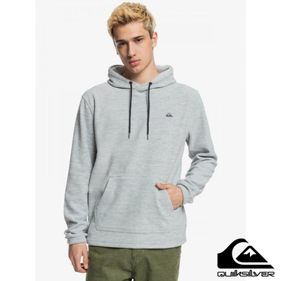 【QUIKSILVER】ESSENTIALS POLAR HOOD 帽T 灰色