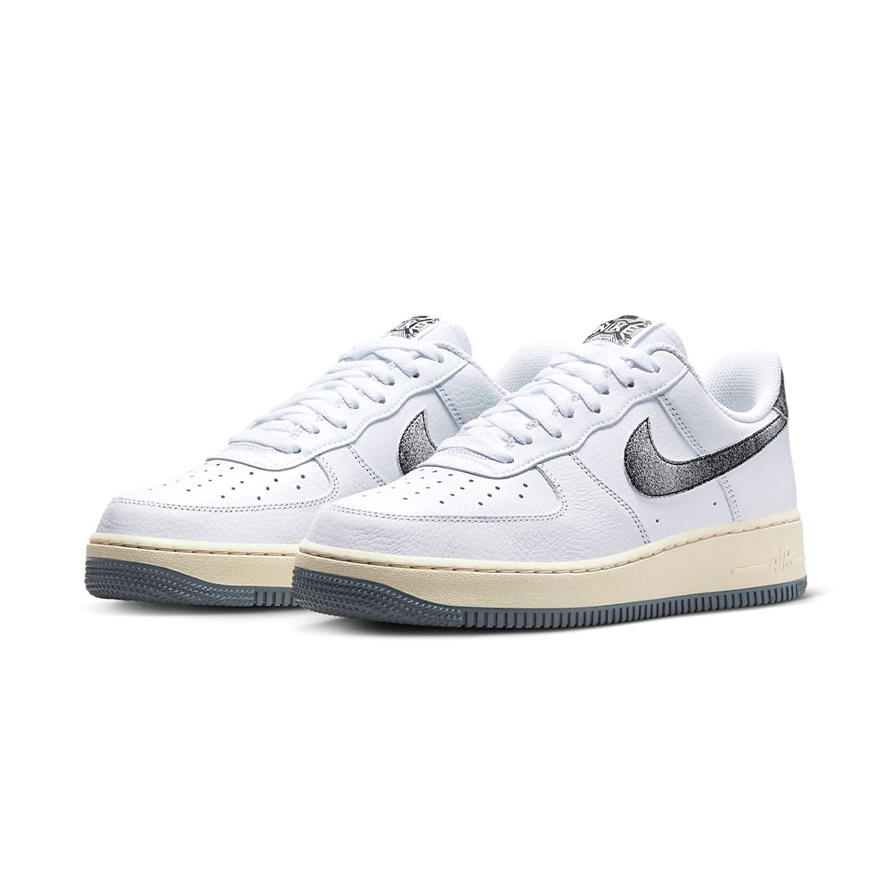 Nike Air Force 1 '07 LX 男白灰金屬經典穿搭運動休閒休閒鞋DV7183-100