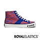 ROYAL ELASTICS 聯名系列#DAMUR ZONE HI 紅藍動物花紋高筒帆布鞋 (女) 90921-225 product thumbnail 1