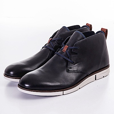 CLARKS Trigen Mid 男休閒鞋 藍