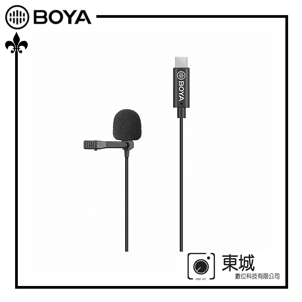 BOYA 博雅 BY-M3-OA 全向型領夾麥克風 FOR DJI OSMO ACTION (東城代理公司貨)