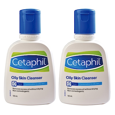 Cetaphil舒特膚 溫和潔膚乳(油性)125ml(2入特惠)