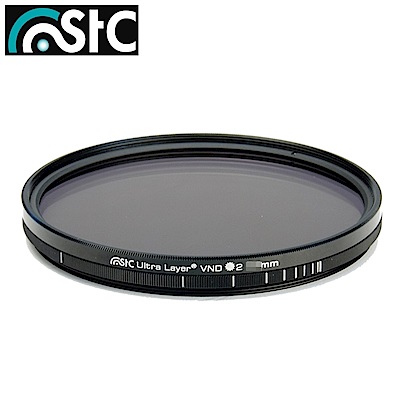 台灣製STC低色偏多層鍍膜Variable ND Filter ND16-ND4096減光鏡82mm濾鏡(薄框,抗刮抗污防刮防污防靜電抗靜電)全黑色VND濾鏡ND16-4096