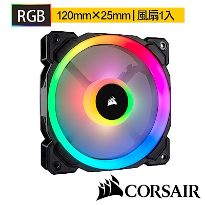 CORSAIR海盜船 LL140 RGB LED140mm PWM風扇