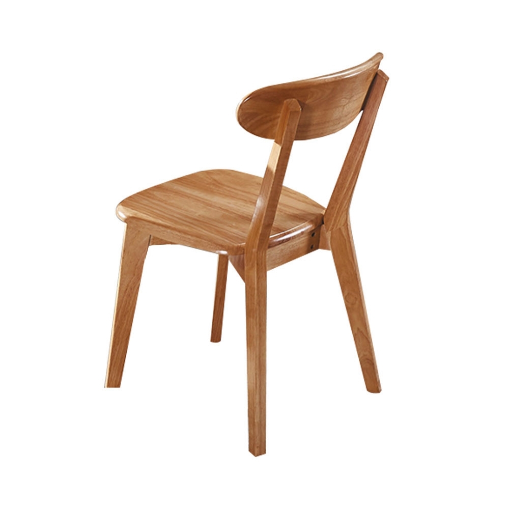 柏蒂家居-矢野簡約原木色餐椅(單椅)-44x39x79cm