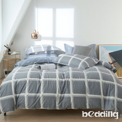 BEDDING-活性印染-特大6x7薄式床包枕套三件式-巴比倫