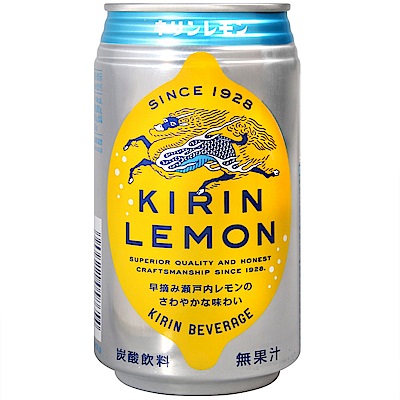 KIRIN 碳酸飲料-檸檬風味(350g)