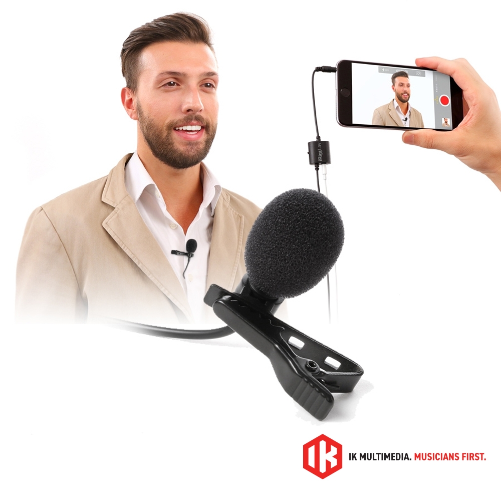 IK Multimedia iRig Mic Lav 領夾式麥克風