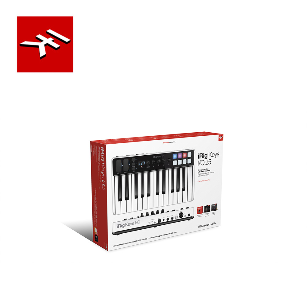 IK Multimedia iRig Keys I/O 25 多功能控制鍵盤 25鍵 | Yahoo奇摩購物中心