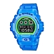 CASIO 卡西歐 G-SHOCK 半透明果凍感電子錶-藍_DW-6900LS-2_50mm product thumbnail 1